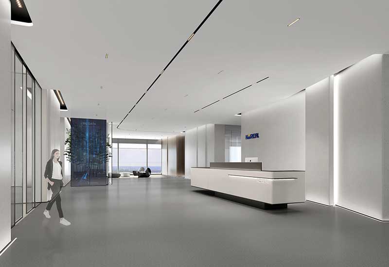 1800平米中牟企業辦公樓設計效果圖